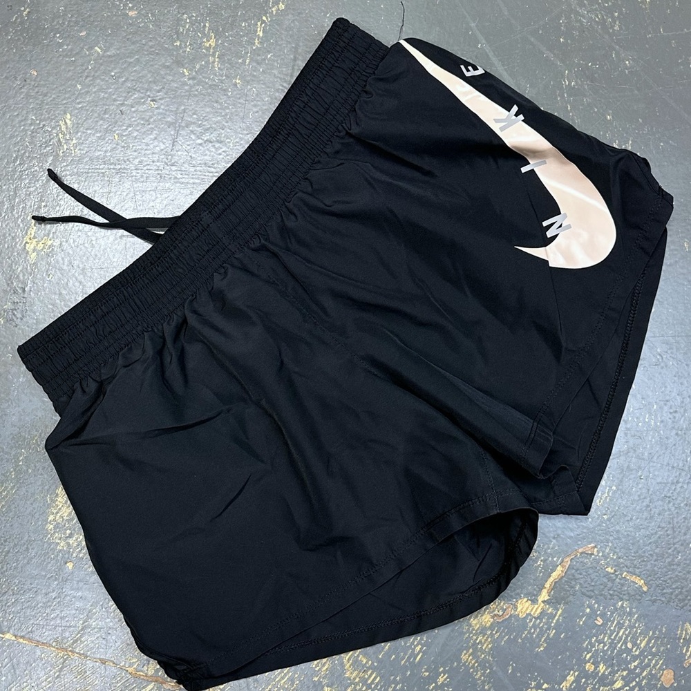 Nike Tempo Dry Core 3” Running Shorts CZ9315-010 Black Small Pinwheel
